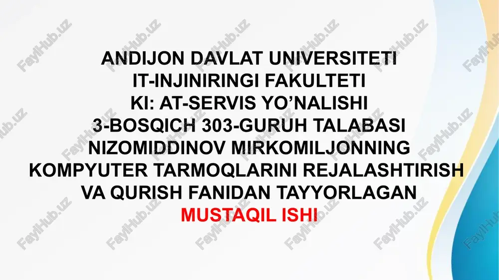 bulut texnologiyalari tarixi — PPTX