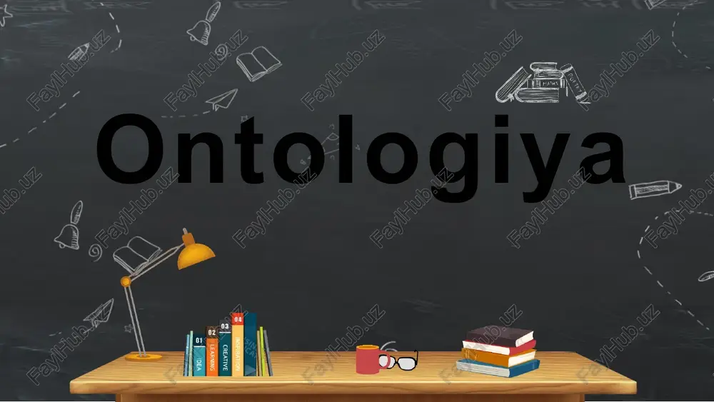 ontologiya — PPTX
