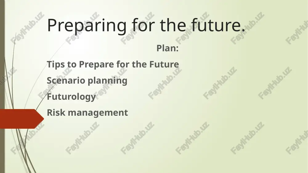 tips to prepare for the future — PPTX