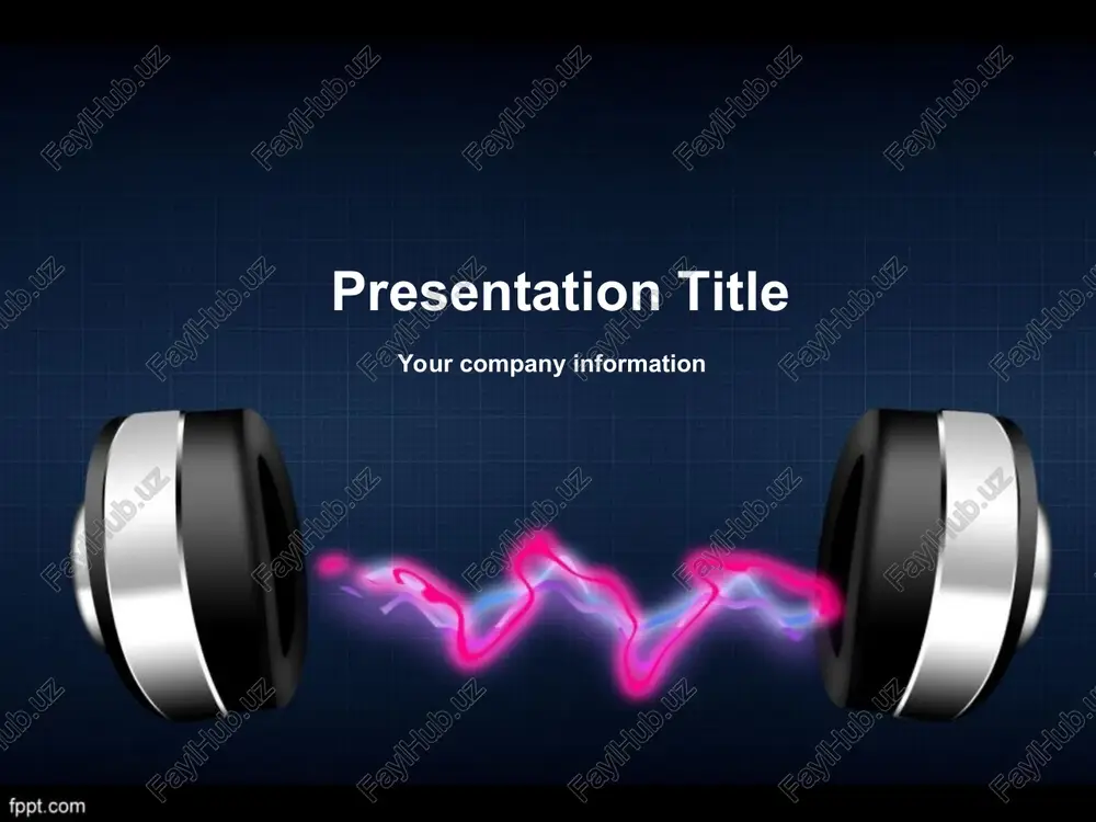 presentation title — PPT