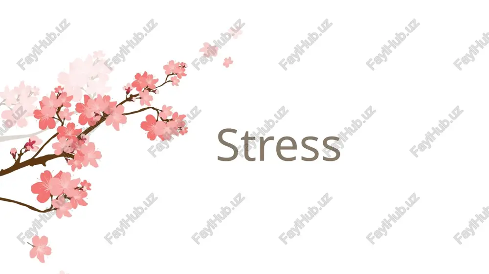 stress — PPTX