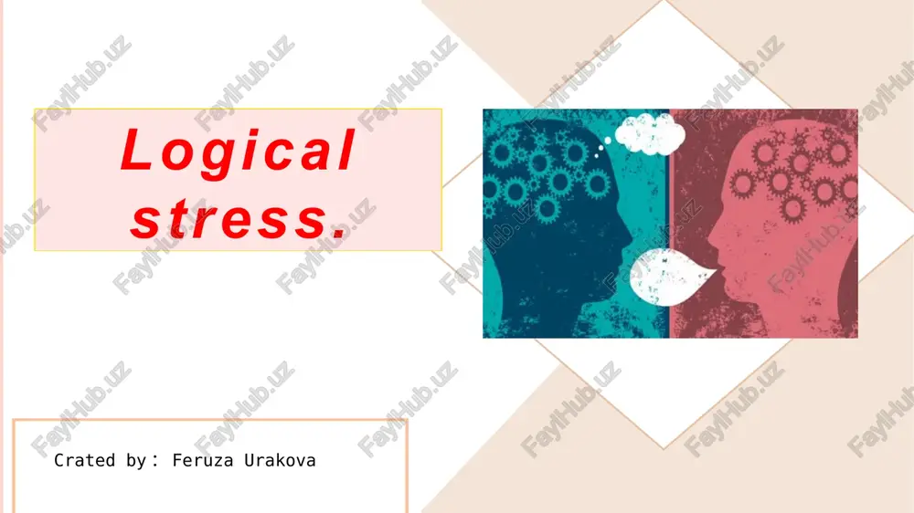 games for teaching word stress and intonation — PPTX