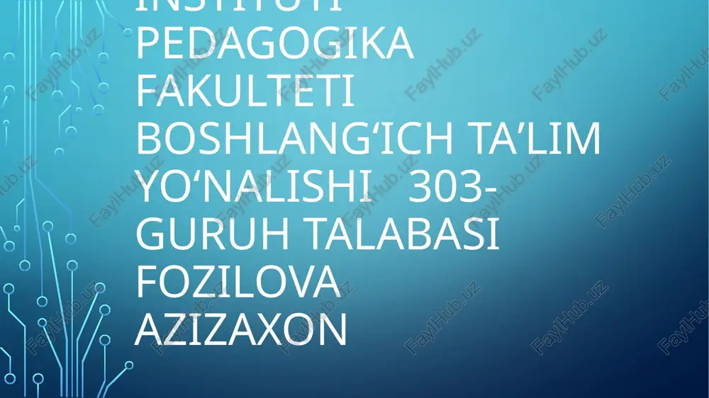 talis (teaching and learning international survey) — PPTX