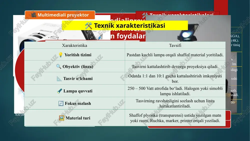 multimedialiproyektor — PPTX