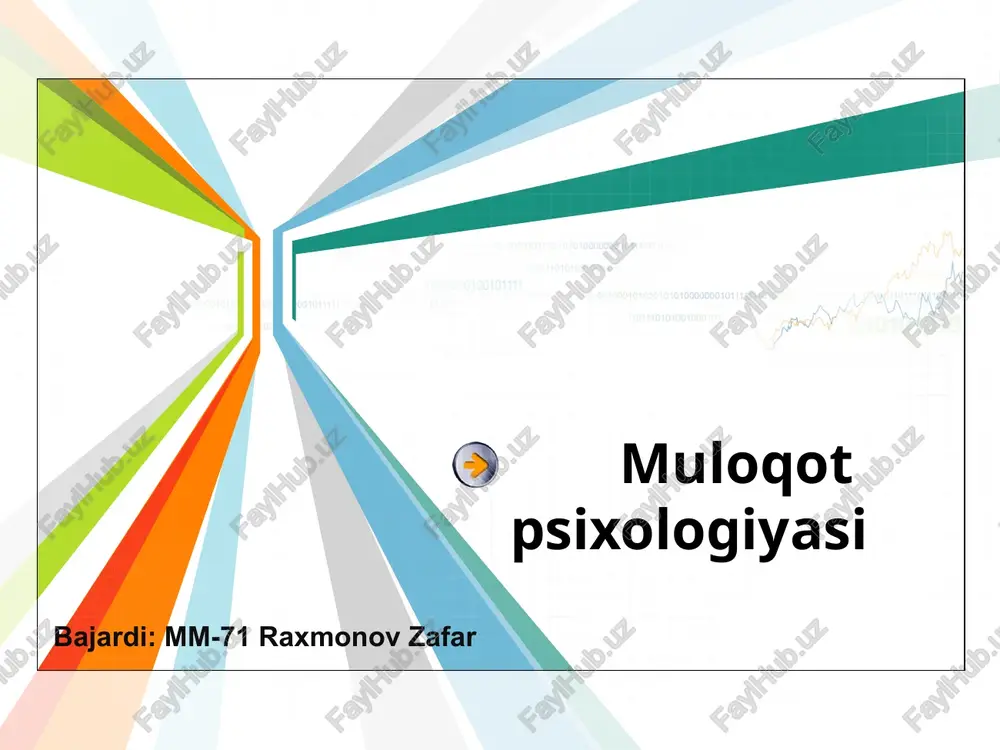 muloqotpsixologiyasi — PPT