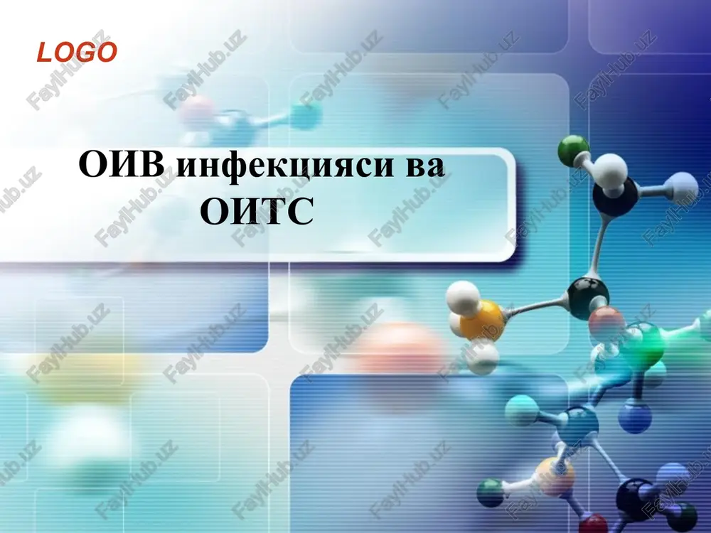 oiv infektsiyasi va oits — PPT
