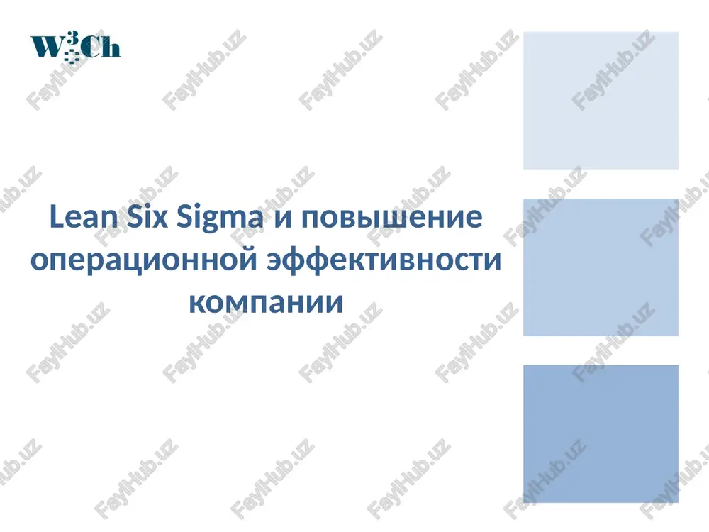 povishenie operatsionnoy effektivnosti kompanii — PPTX