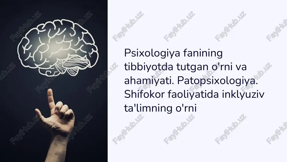 psixologiya va tibbiyot — PDF