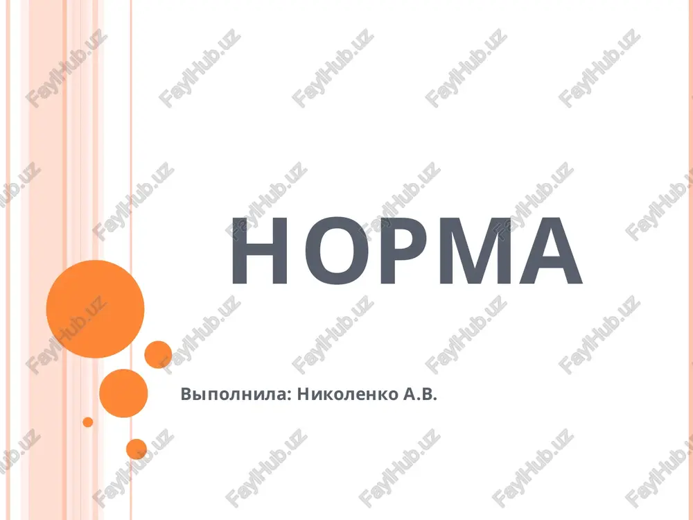 norma — PPT