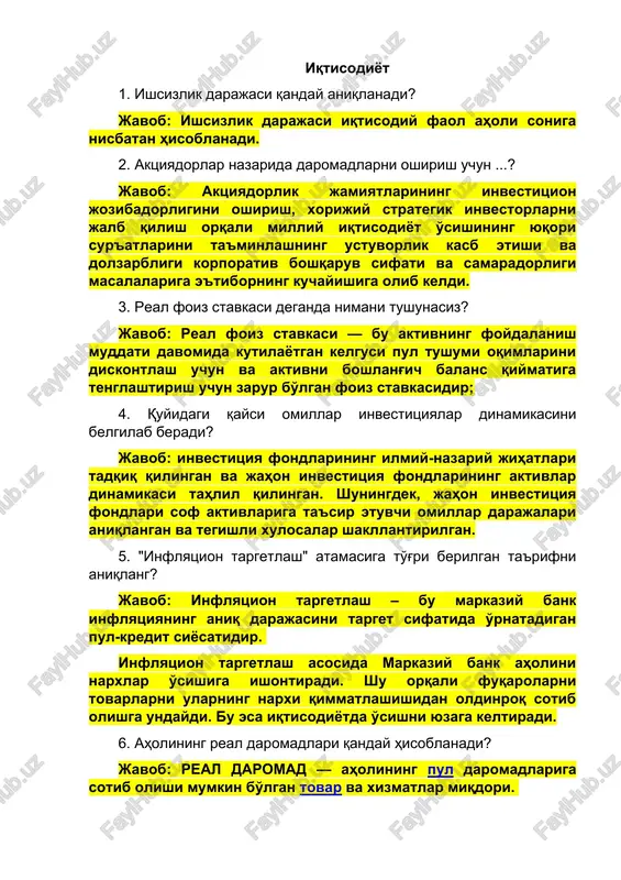 iqtisodiyot — DOC