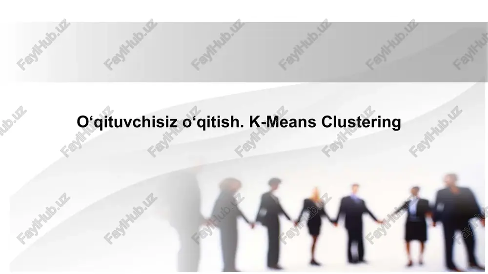 o‘qituvchisiz o‘qitish — PPTX