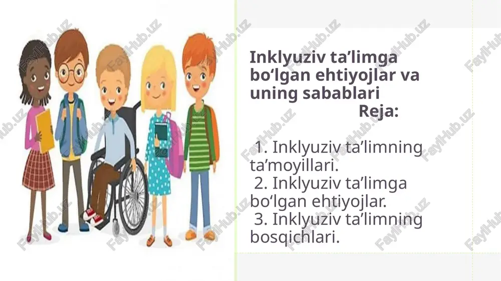 inklyuziv ta'lim — PPTX