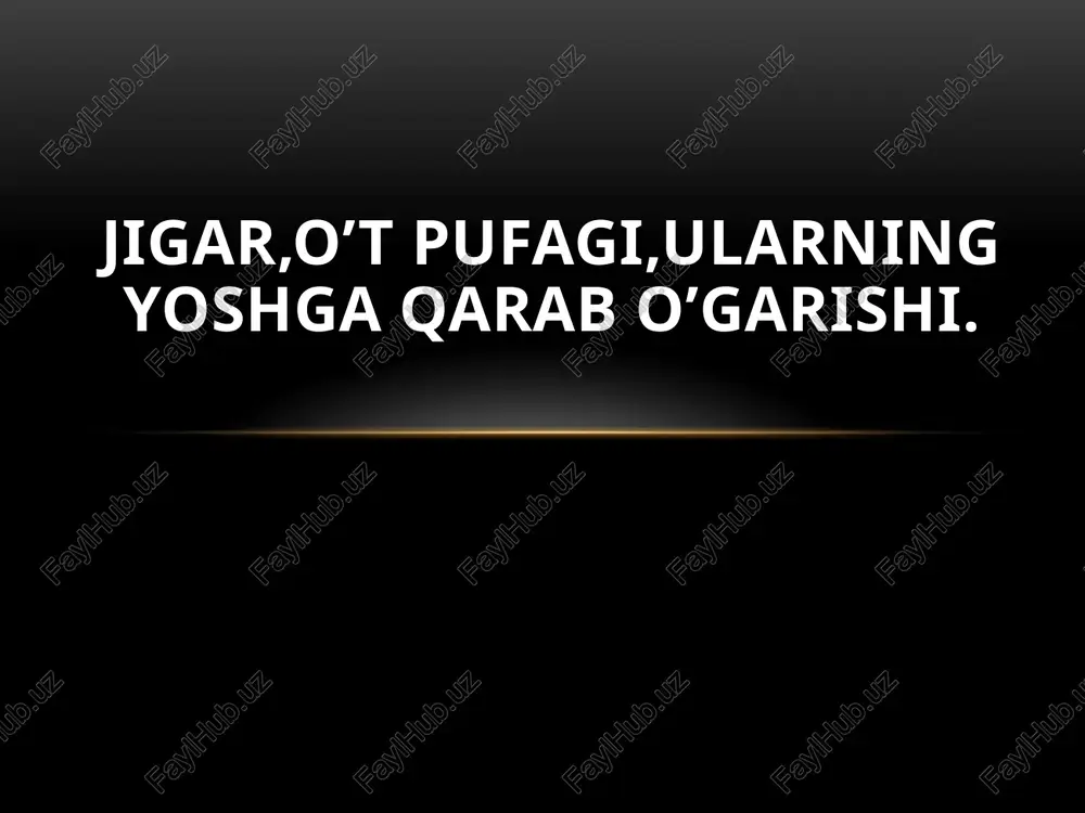 jigar( hepar ) — PPTX