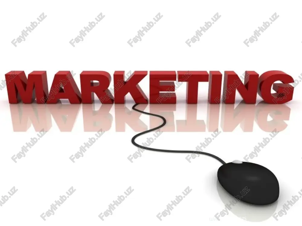 marketing konsepsiyalari va ularning evolyusiyasi — PPTX