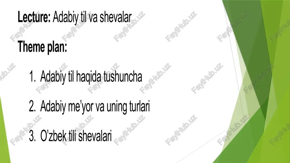 mavzu: xiii asr sharqining guliston insoni — PPTX
