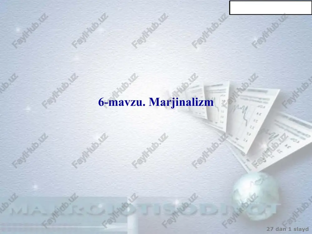 marjinalizm — PPTX