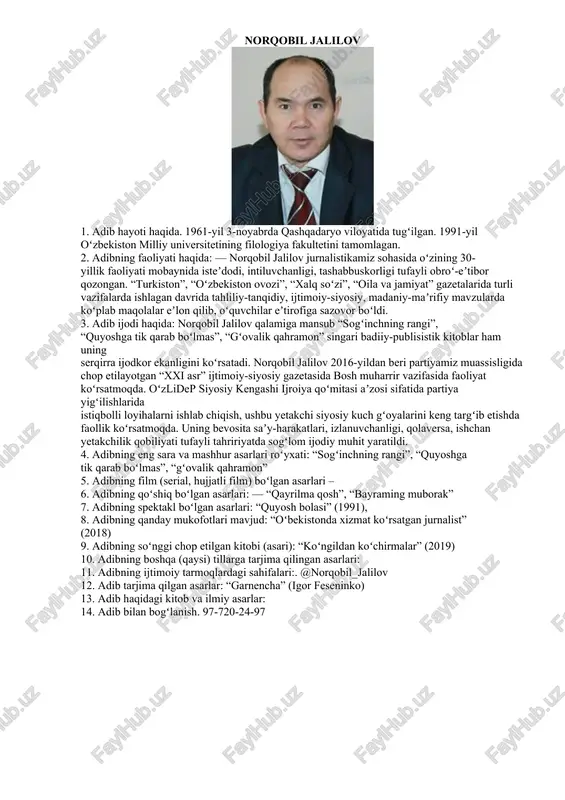norqobil jalilov — DOCX