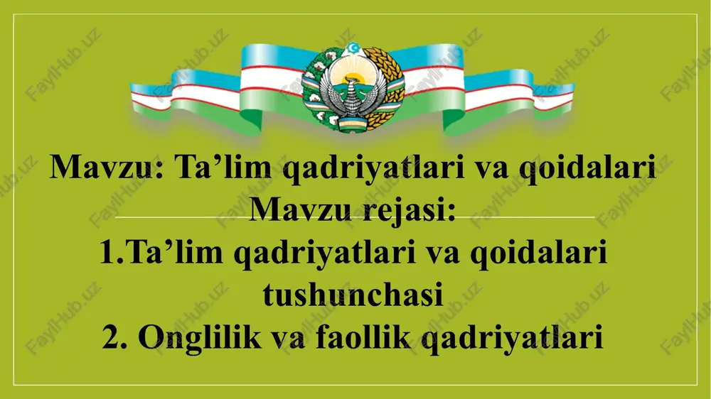 umumiy pedagogika (pedagogika tarixi) — PPTX