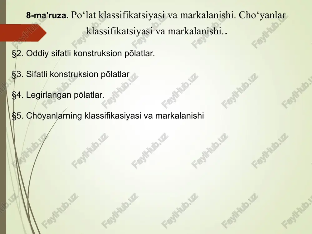 pōlatlar (polatlar) — PPT