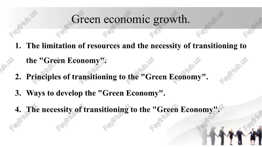 green economy — PPTX