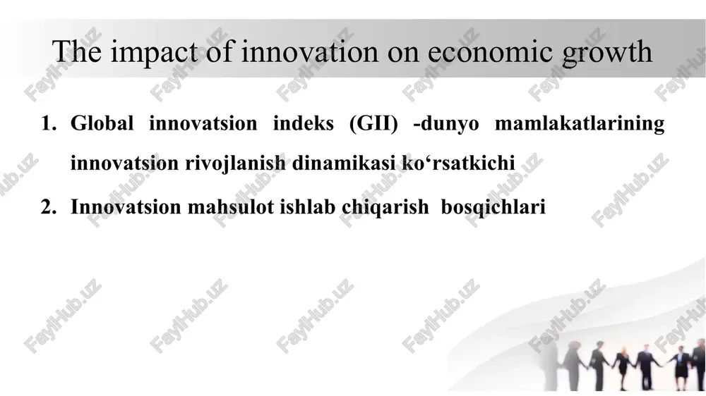 global innovation index (gii) — PPTX
