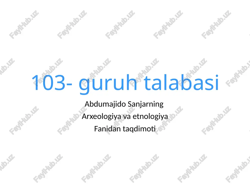 lk paleolit davrida inson ma’lumoti — PPTX