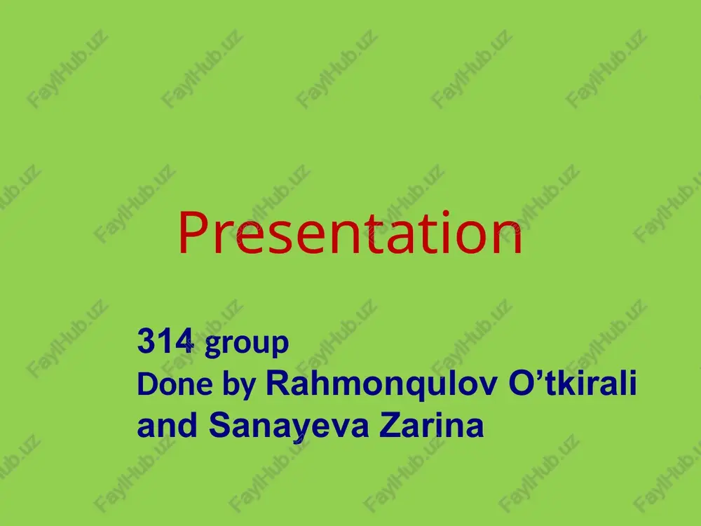 physical appearance presentation — PPTX
