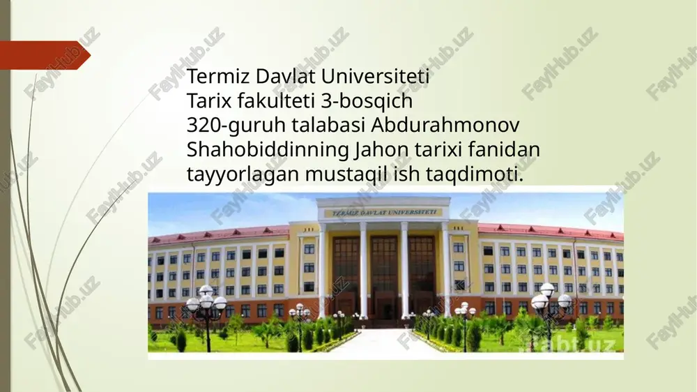 xvii-xix asrlarda yaponiyada davlat tuzimi — PPTX
