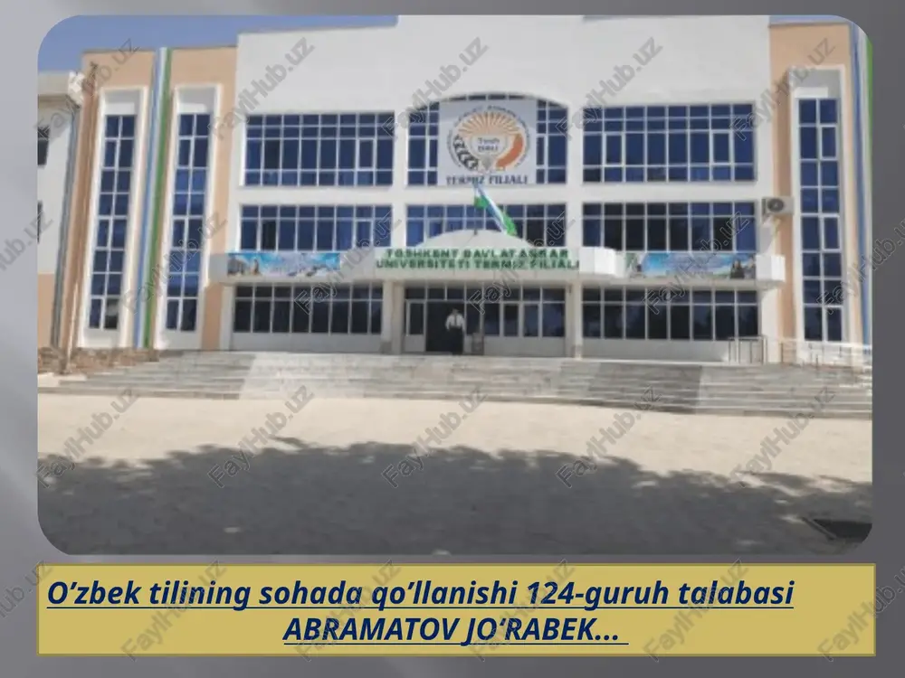 sohaviy atamalar va so‘zlarning boyib borish usullari — PPTX