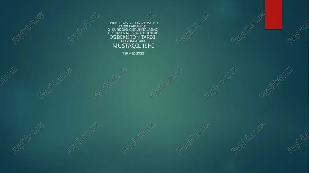 buxoroamirligidagimang`itlar — PPTX