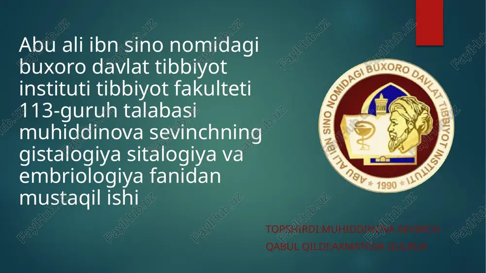 a'zolar shilliq pardasi — PPTX