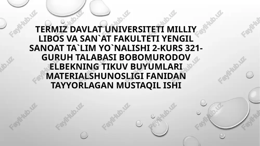 pillaniyetishtirish agrotexnikasi — PPTX
