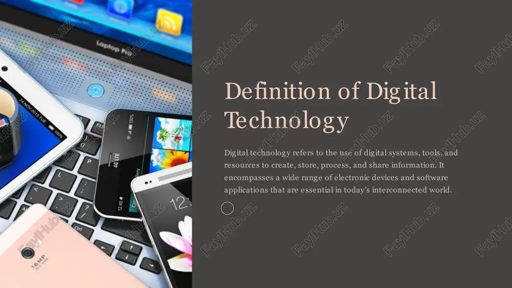 digital technology — PPTX