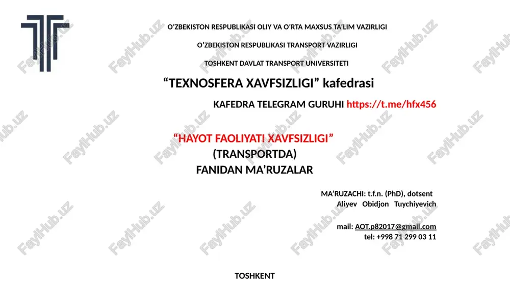 elektromagnitmaydon va nurlanishdan himoyalanish — PPTX