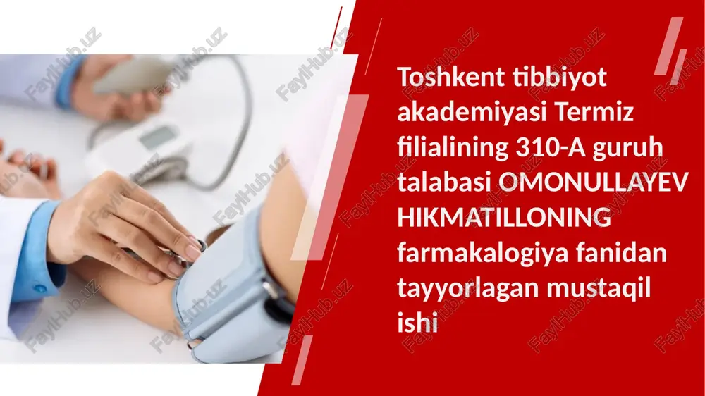 alkogolizm va uning asoratlari — PPTX