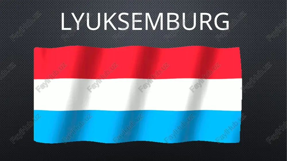 lyuksemburg — PPTX