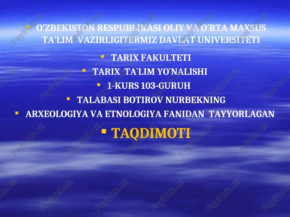 mezolit — PPT