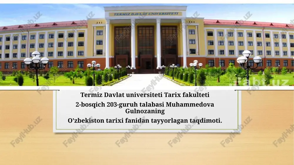 xivaxonligi dakengash (devon) tarkibi — PPTX