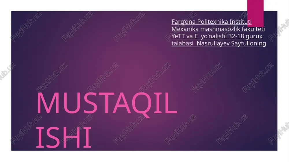 atkning ishlab chiqarish dasturi — PPTX