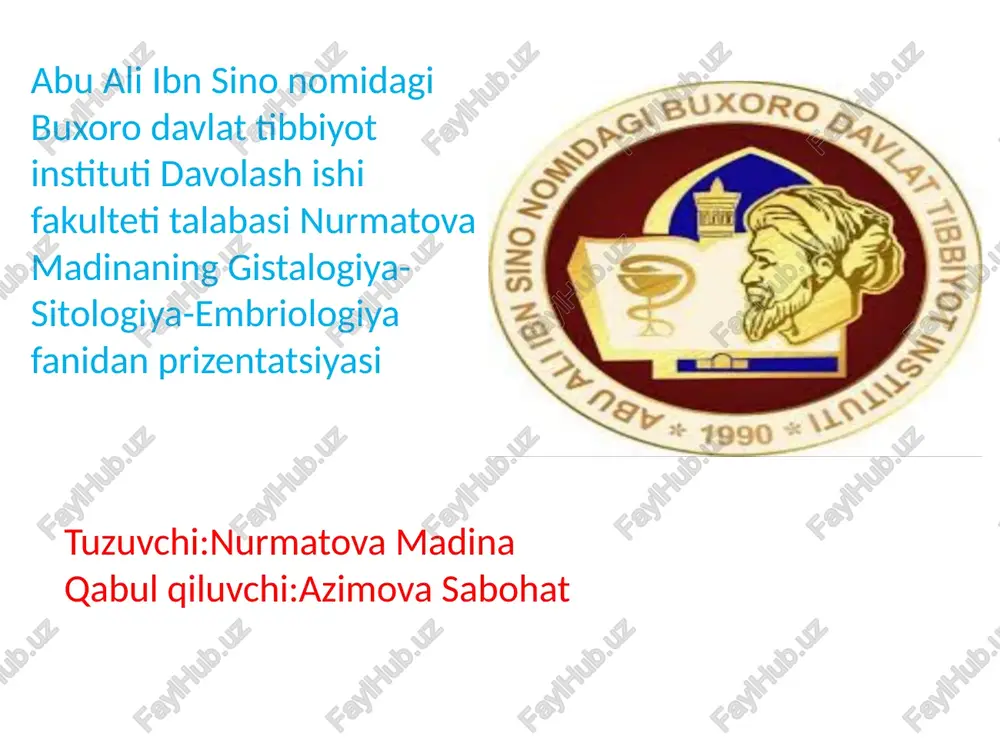 apoptoz - bu tartibli programmalashtirilgan hujayra o'limining bir turi — PPTX