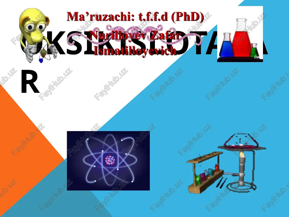 oksikislotalar — PPT