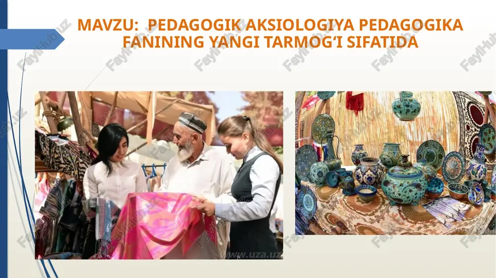 pedagogika fanining yangi tarmog‘i sifatida — PPTX