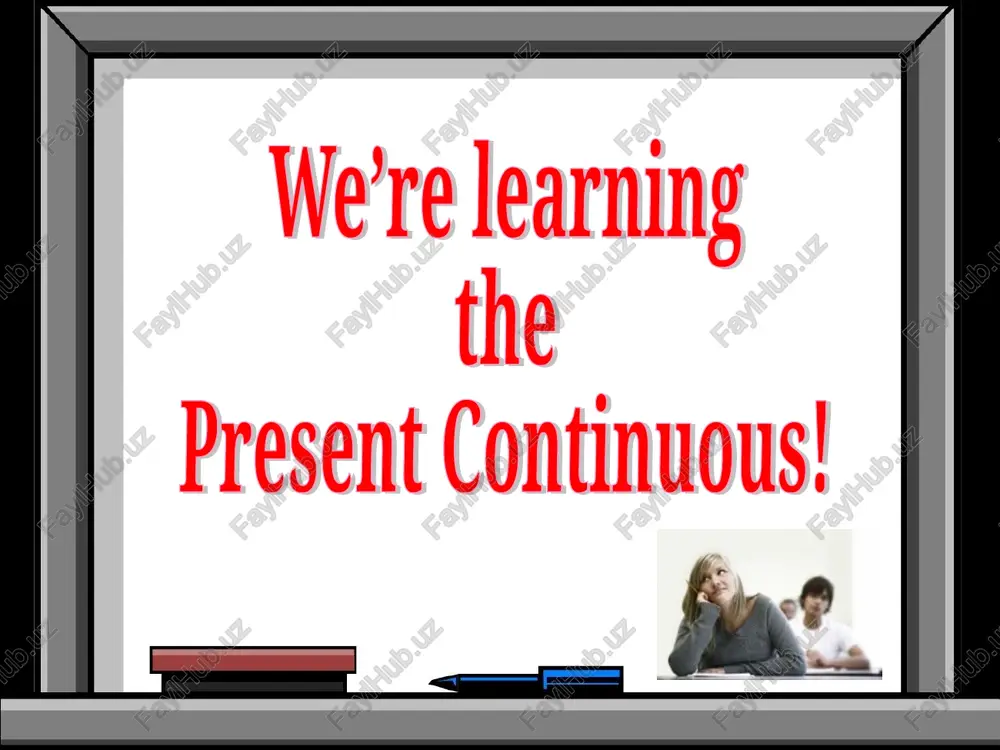 present continuous — PPT
