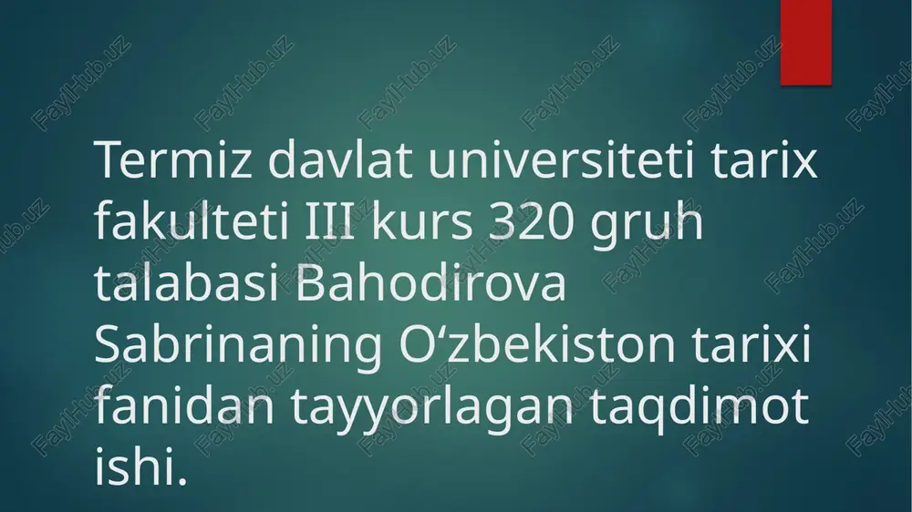 hujumxarakativa uning tarixiy ahamiyati — PPTX