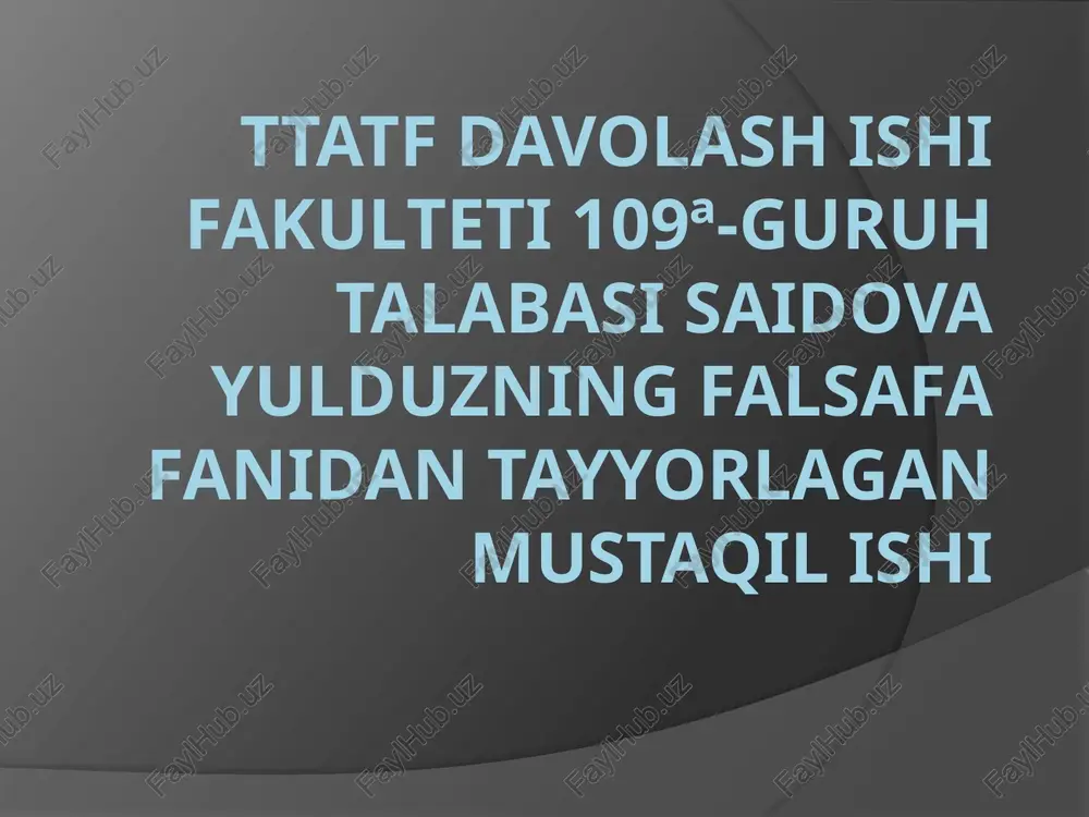 insonoliy qadriyat — PPTX
