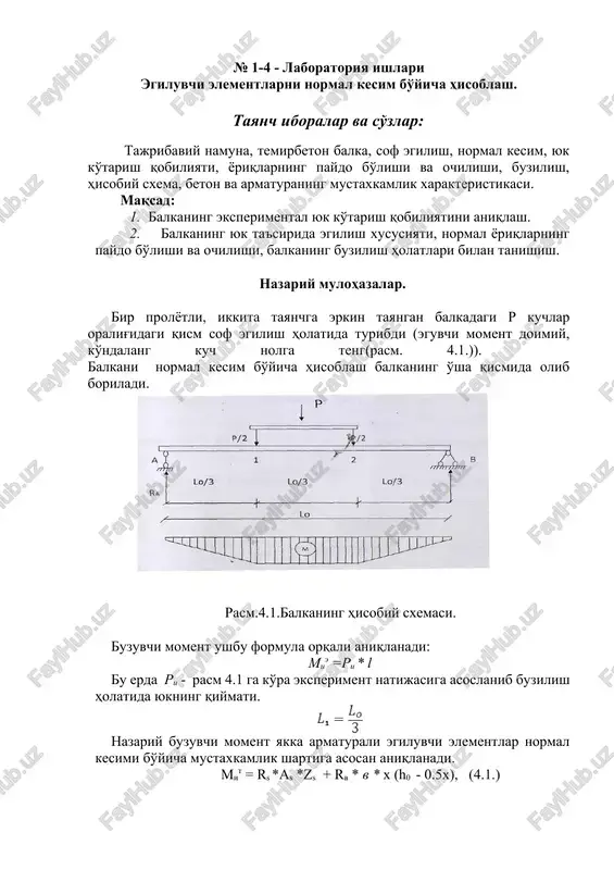 laboratoriya ishlari — DOCX