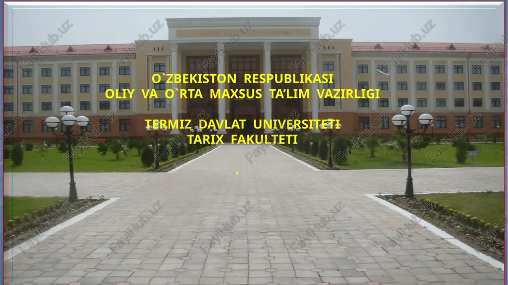 tarixiy o‘lkashunoslik fanining rivojlanishi — PPTX