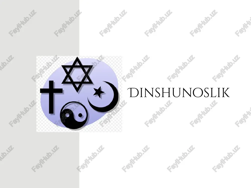 dinshunoslik — PPTX
