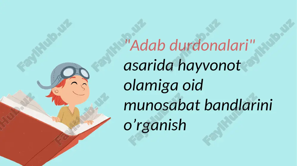 adabdurdonalari — PPTX
