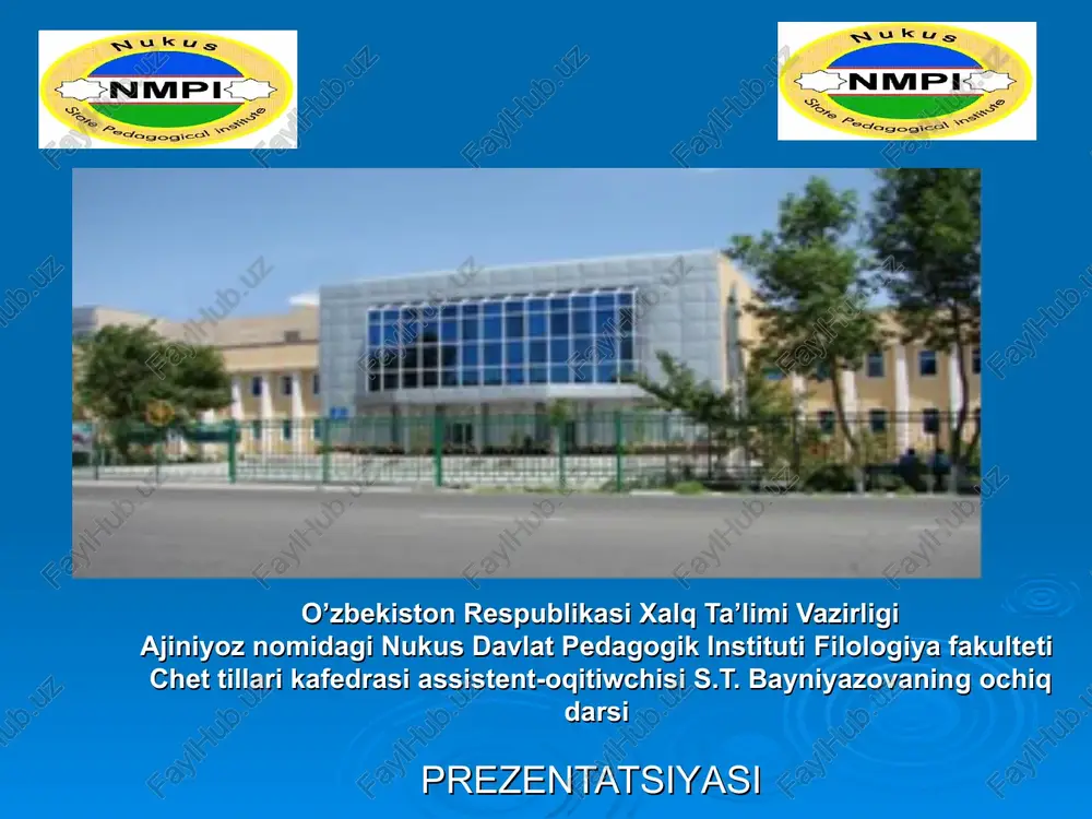 sport in usbekistan — PPT
